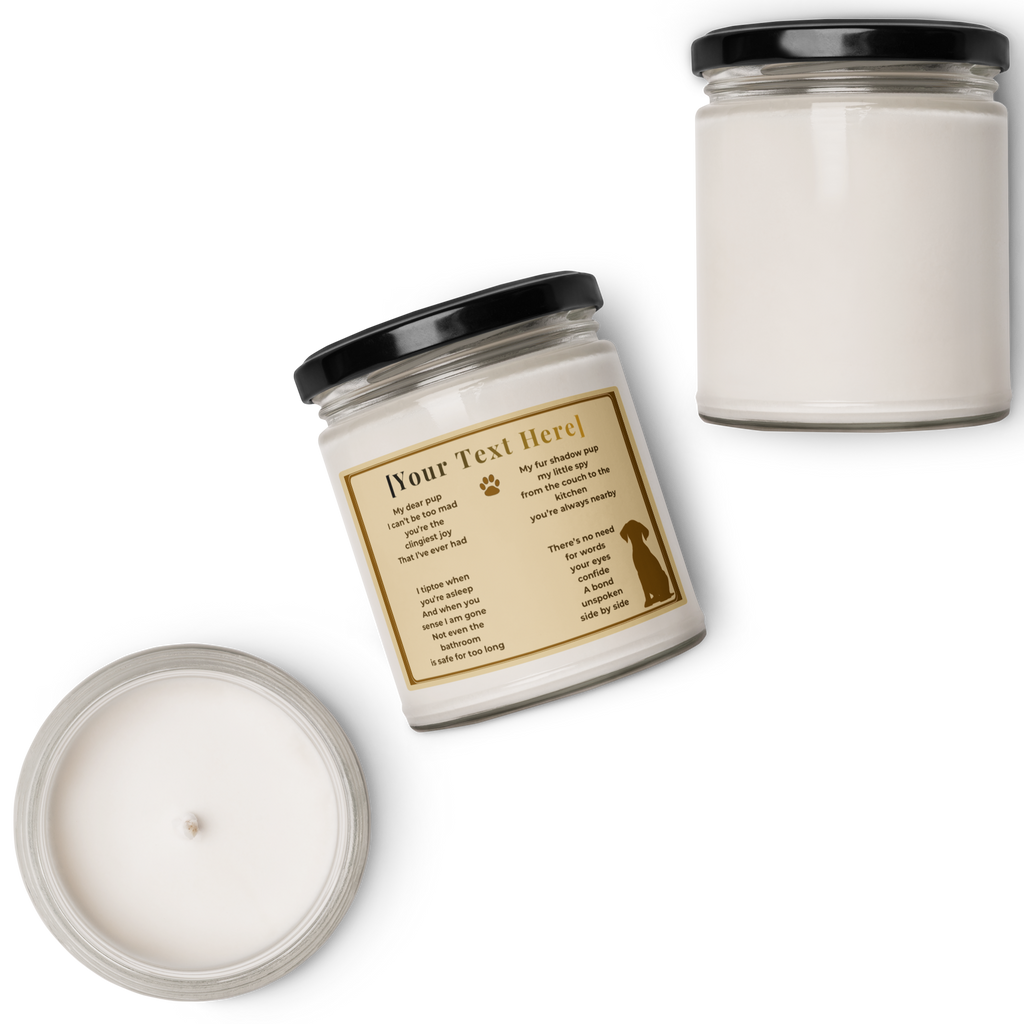 Personalized Dog Poem Candle | A candle made just for your dog — because they’re never “just a pet.”